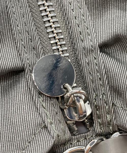 CELFORD（セルフォード）CELFORD (セルフォード) チェーンショルダーフリルサック グレー サイズ:Fの古着・服飾アイテム