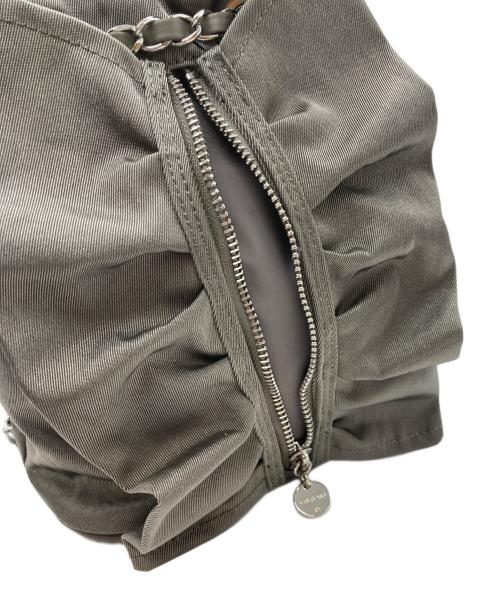 CELFORD（セルフォード）CELFORD (セルフォード) チェーンショルダーフリルサック グレー サイズ:Fの古着・服飾アイテム