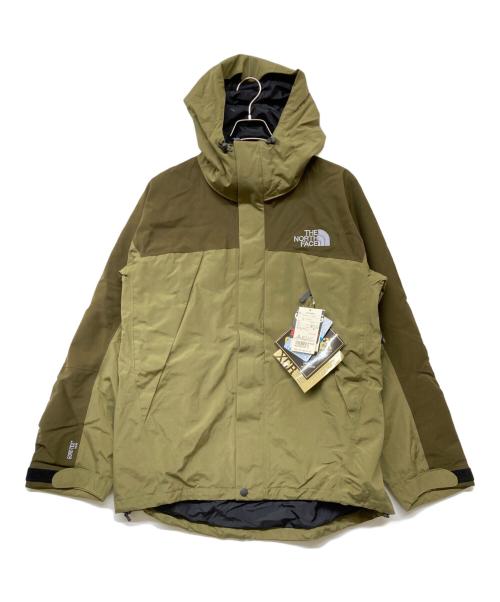 THE NORTH FACE（ザ ノース フェイス）THE NORTH FACE (ザ ノース フェイス) Mountain Jacket GORE-TEX SUMMIT LOGO カーキ サイズ:SIZE XLの古着・服飾アイテム