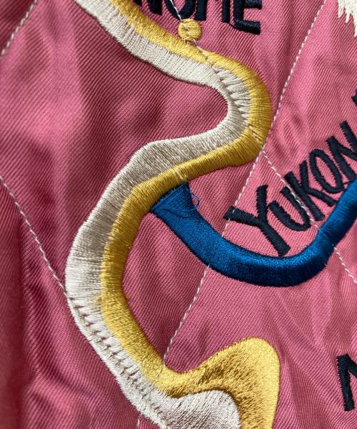 東洋エンタープライズ（トウヨウエンタープライズ）東洋エンタープライズ (トウヨウエンタープライズ) ALASKA AMERICA'S LAST FRONTIER SOUVENIR JACKET ネイビー サイズ:SIZE Lの古着・服飾アイテム