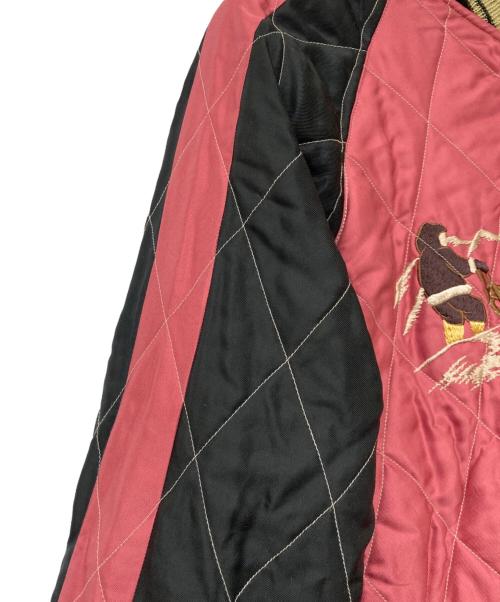 東洋エンタープライズ（トウヨウエンタープライズ）東洋エンタープライズ (トウヨウエンタープライズ) ALASKA AMERICA'S LAST FRONTIER SOUVENIR JACKET ネイビー サイズ:SIZE Lの古着・服飾アイテム