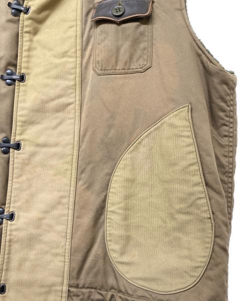 BUZZ RICKSON'S（バズリクソンズ）BUZZ RICKSON'S (バズリクソンズ) WG-3 William Gibson COLLECTION FLYER'S MAN VEST(ダブルジースリー ウィリアム ギブソン コレクション) ブラウン サイズ:sizeⅬの古着・服飾アイテム