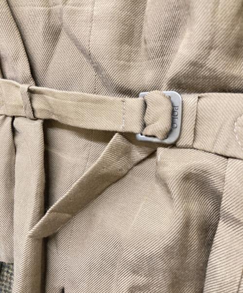 POLO RALPH LAUREN（ポロ・ラルフローレン）POLO RALPH LAUREN (ポロ・ラルフローレン) QRタグ 6Bウール切替ジレ ブラウン サイズ:44Rの古着・服飾アイテム