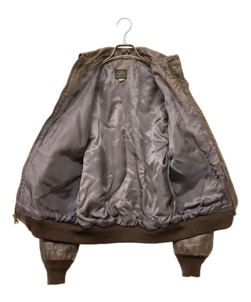 Willis&Geiger（ウィリスアンドガイガー）Willis&Geiger (ウィリスアンドガイガー) A-2 フライトジャケット ブラウン サイズ:size36の古着・服飾アイテム