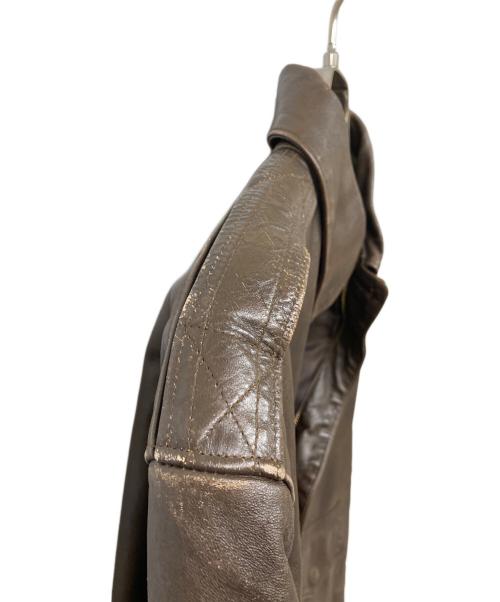 Willis&Geiger（ウィリスアンドガイガー）Willis&Geiger (ウィリスアンドガイガー) A-2 フライトジャケット ブラウン サイズ:size36の古着・服飾アイテム
