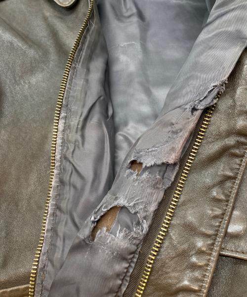 Willis&Geiger（ウィリスアンドガイガー）Willis&Geiger (ウィリスアンドガイガー) A-2 フライトジャケット ブラウン サイズ:size36の古着・服飾アイテム