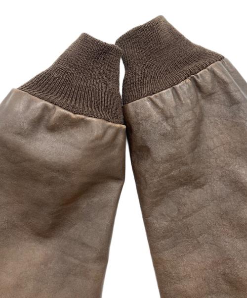 Willis&Geiger（ウィリスアンドガイガー）Willis&Geiger (ウィリスアンドガイガー) A-2 フライトジャケット ブラウン サイズ:size36の古着・服飾アイテム
