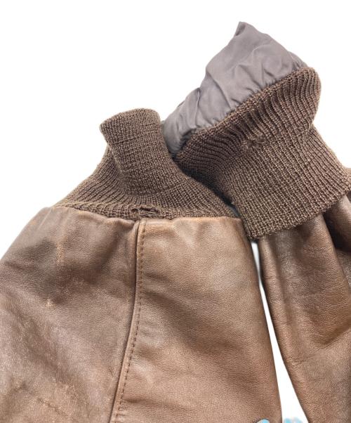 Willis&Geiger（ウィリスアンドガイガー）Willis&Geiger (ウィリスアンドガイガー) A-2 フライトジャケット ブラウン サイズ:size36の古着・服飾アイテム