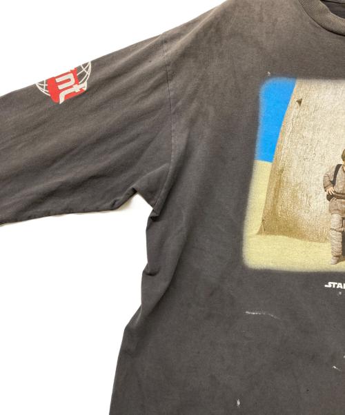 STAR WARS（スターウォーズ）STAR WARS (スターウォーズ) SAINT MICHAEL (セントマイケル) DARTHVADER SW LS TEE（ダースベイダー エスダブリュー エルエス ティー） ブラック サイズ:SIZE XLの古着・服飾アイテム