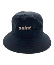 SAINT MICHAEL（セントマイケル）の古着「25SS SAINT BUCKET HAT」｜ブラック