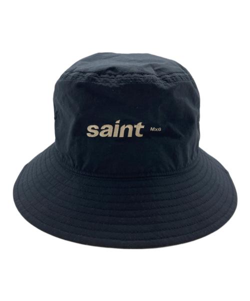 SAINT MICHAEL（セントマイケル）SAINT MICHAEL (セントマイケル) 25SS SAINT BUCKET HAT ブラック サイズ:SIZE OSの古着・服飾アイテム