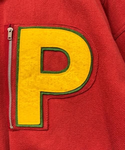 PERSON'S FOR MEN（パーソンズフォーメン）PERSON'S FOR MEN (パーソンズフォーメン) 古着ジップブルゾン レッド サイズ:不明の古着・服飾アイテム