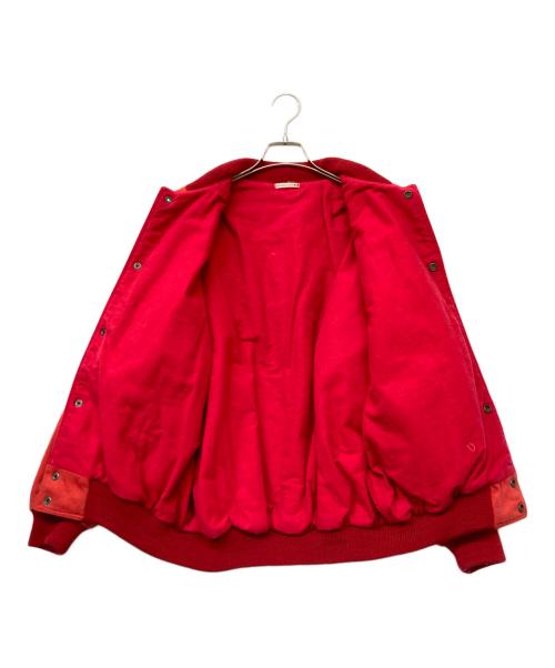 PERSON'S FOR MEN（パーソンズフォーメン）PERSON'S FOR MEN (パーソンズフォーメン) 古着ジップブルゾン レッド サイズ:不明の古着・服飾アイテム