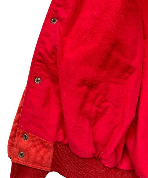 PERSON'S FOR MEN（パーソンズフォーメン）PERSON'S FOR MEN (パーソンズフォーメン) 古着ジップブルゾン レッド サイズ:不明の古着・服飾アイテム