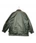 GLOVER ALL (グローバーオール) 古着襟切替コーティングジャケット グリーン サイズ:sizeM：7000円