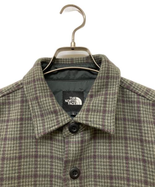 THE NORTH FACE（ザ ノース フェイス）THE NORTH FACE (ザ ノース フェイス) Wool Bonding CPO(ウール ボンディング シーピーオー) グリーン サイズ:SIZELの古着・服飾アイテム