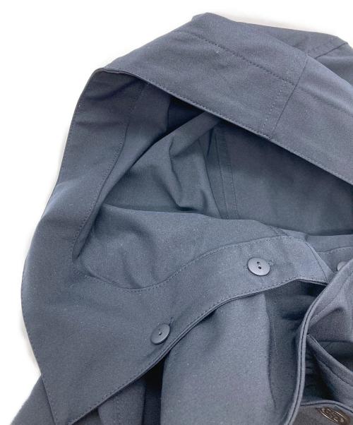 Aquascutum（アクアスキュータム）Aquascutum (アクアスキュータム) フード付きコート ネイビー サイズ:Ｓの古着・服飾アイテム