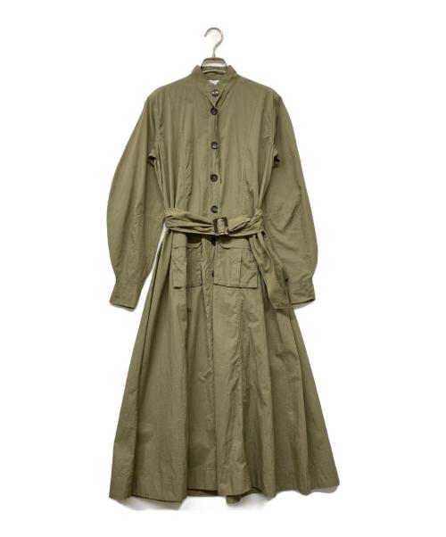 GANNI（ガニー）Ganni (ガニー) ナイロンコート グリーン サイズ:Sの古着・服飾アイテム