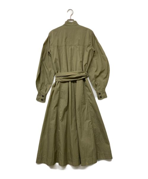 GANNI（ガニー）Ganni (ガニー) ナイロンコート グリーン サイズ:Sの古着・服飾アイテム