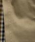 中古・古着 Aquascutum (アクアスキュータム) 裏地チェックステンカラーコート ベージュ サイズ:不明：6000円