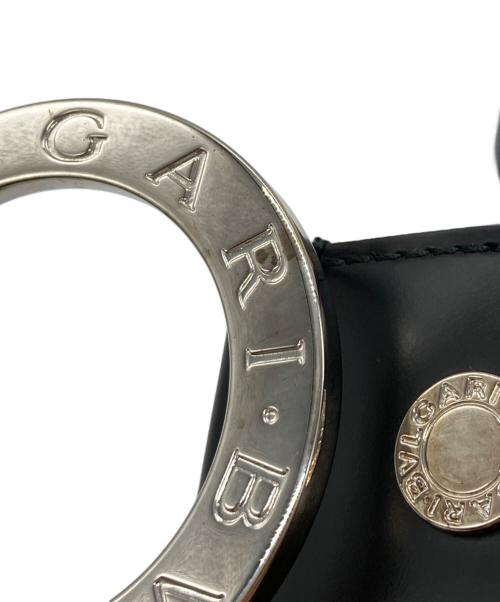 BVLGARI（ブルガリ）BVLGARI (ブルガリ) ロゴマニア サークルロゴレザーベルト サイズ:44/110の古着・服飾アイテム