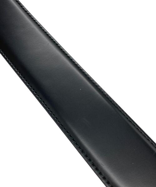 BVLGARI（ブルガリ）BVLGARI (ブルガリ) ロゴマニア サークルロゴレザーベルト サイズ:44/110の古着・服飾アイテム