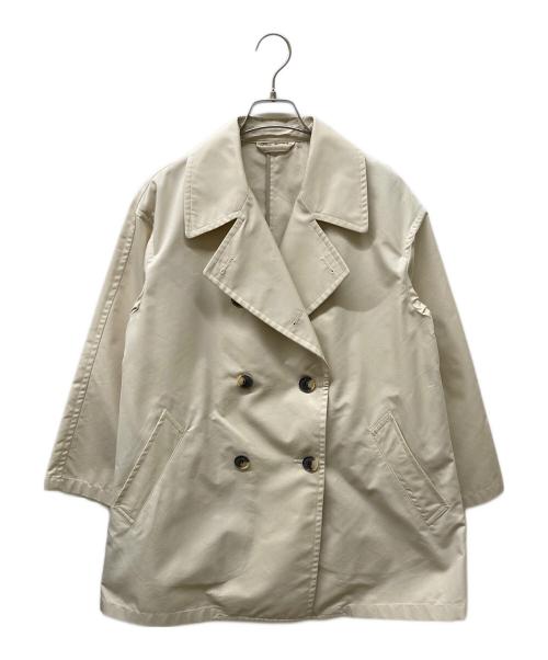 JOURNAL STANDARD relume（ジャーナルスタンダード レリューム）JOURNAL STANDARD relume (ジャーナルスタンダード レリューム) 24SS ショートトレンチコート ベージュ サイズ:36の古着・服飾アイテム