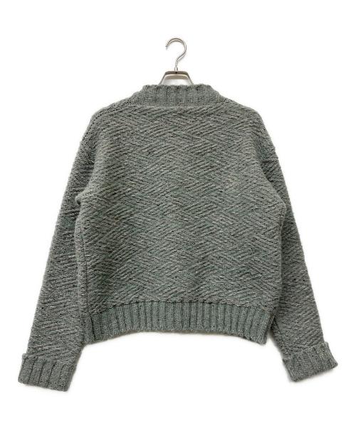 POLYPLOID（ポリプロイド）POLYPLOID (ポリプロイド) ニットカーディガン ライトグリーン サイズ:2の古着・服飾アイテム