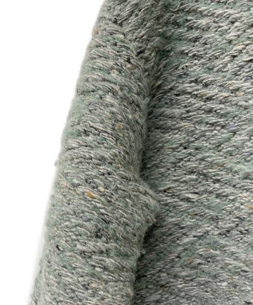 POLYPLOID（ポリプロイド）POLYPLOID (ポリプロイド) ニットカーディガン ライトグリーン サイズ:2の古着・服飾アイテム