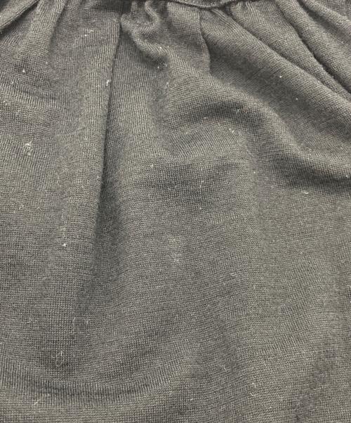tricot COMME des GARCONS（トリココムデギャルソン）tricot COMME des GARCONS (トリココムデギャルソン) 80s アーカイブ 川久保玲期 ウエストゴム プリーツロングスカート ブラック サイズ:不明の古着・服飾アイテム