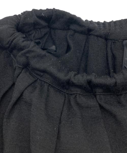 tricot COMME des GARCONS（トリココムデギャルソン）tricot COMME des GARCONS (トリココムデギャルソン) 80s アーカイブ 川久保玲期 ウエストゴム プリーツロングスカート ブラック サイズ:不明の古着・服飾アイテム