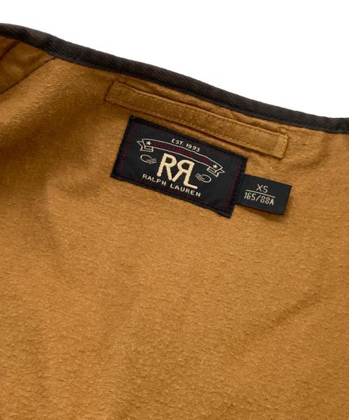 RRL（ダブルアールエル）RRL (ダブルアールエル) チェック柄ウールベスト レッド サイズ:XSの古着・服飾アイテム