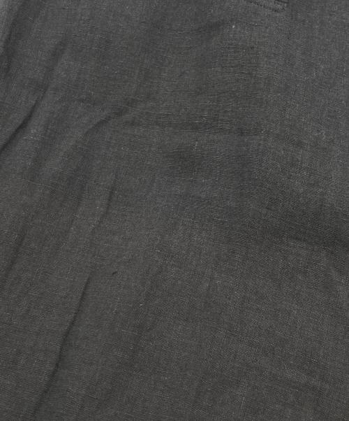 journal standard L'essage（ジャーナルスタンダード レサージュ）journal standard L'essage (ジャーナルスタンダード レサージュ) フレンチリネンスキッパーワンピース ブラック サイズ:size38の古着・服飾アイテム
