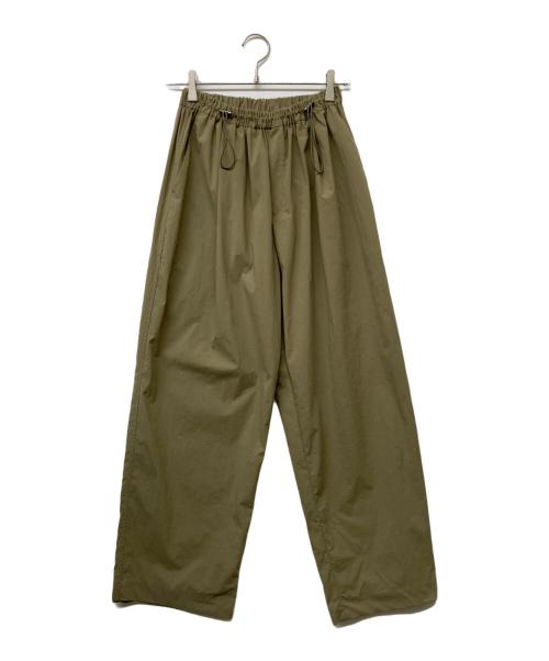 STATE OF MIND（ステートオブマインド）STATE OF MIND (ステートオブマインド) stretch wide easy ptM/ストレッチワイドイージーパンツ ベージュ サイズ:Sの古着・服飾アイテム