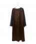 sahara (サハラ) Mesh Sleeve Dress ブラウン サイズ:Free：6000円