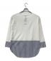 23区 (ニジュウサンク) 23AW ナチュラルコットンベアコンビ カットソー ホワイト×ブルー サイズ:38 未使用品：6000円
