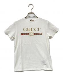 GUCCI（グッチ）の古着「LOGO TEE」｜ホワイト