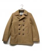 Schottショット）の古着「U.S 740N PEA JACKET(ユーエス ナナヨンゼロエヌ ピーコート)」｜ブラウン