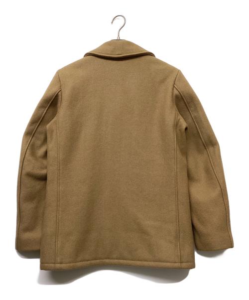 Schott（ショット）Schott (ショット) U.S 740N PEA JACKET(ユーエス ナナヨンゼロエヌ ピーコート) ブラウン サイズ:SIZE18の古着・服飾アイテム