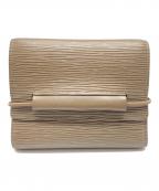 LOUIS VUITTONルイ ヴィトン）の古着「エピ ポルトフォイユ エラスティック」｜グレー