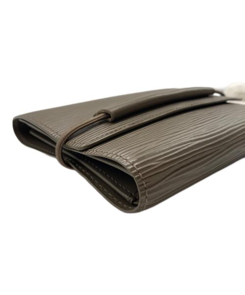 LOUIS VUITTON（ルイ ヴィトン）LOUIS VUITTON (ルイ ヴィトン) エピ ポルトフォイユ エラスティック グレーの古着・服飾アイテム