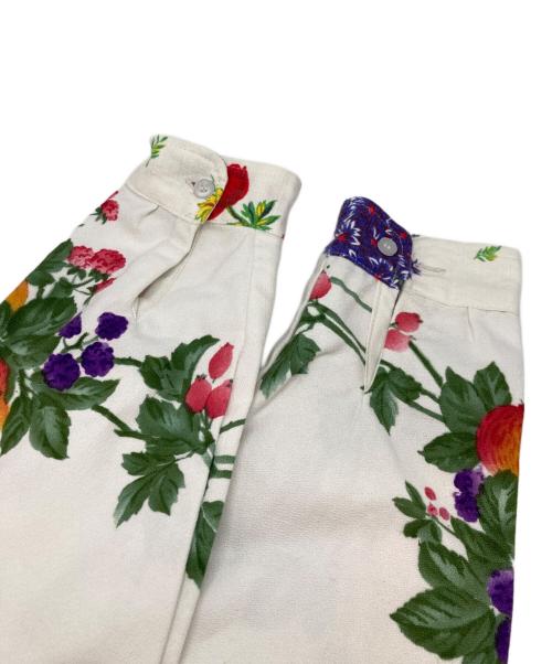 Mr.Remakeman（ミスターリメイクマン）Mr.Remakeman (ミスターリメイクマン) 花柄シャツ ホワイト サイズ:Freeの古着・服飾アイテム