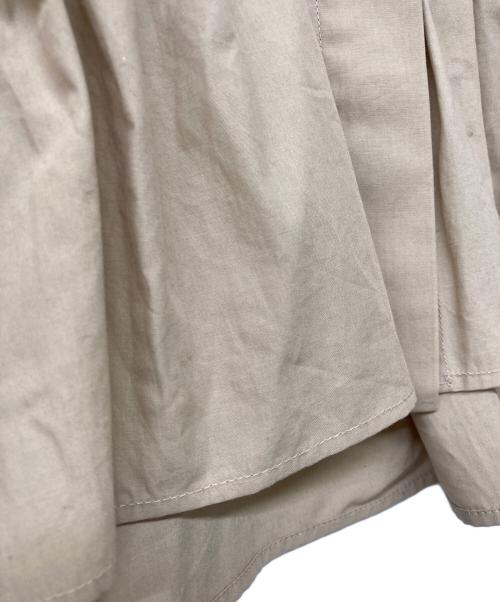 FENDI（フェンディ）FENDI (フェンディ) ベルスリーブシャツブラウス ベージュ サイズ:SIZE 38の古着・服飾アイテム