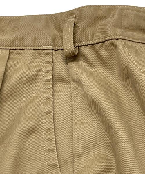 orSlow（オアスロウ）orSlow (オアスロウ) タックパンツ ベージュ サイズ:SIZEXSの古着・服飾アイテム