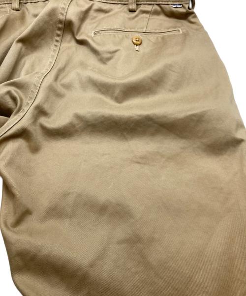 orSlow（オアスロウ）orSlow (オアスロウ) タックパンツ ベージュ サイズ:SIZEXSの古着・服飾アイテム