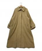 SLOBE IENAスローブ イエナ）の古着「SUPER 100's WOOLウールコート」｜ベージュ