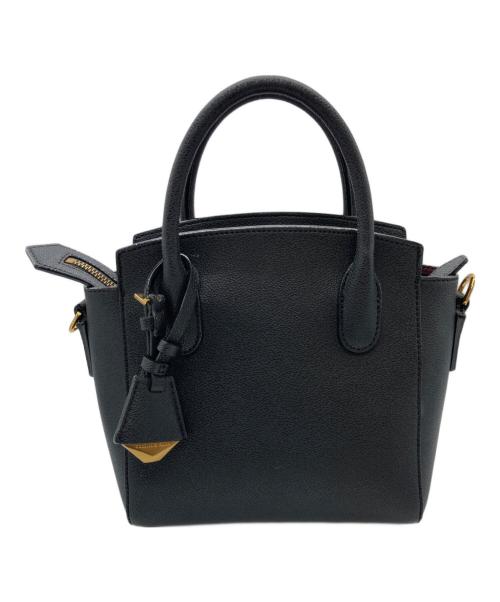 CHARLES & KEITH（チャールズアンドキース）CHARLES & KEITH (チャールズアンドキース) ダブルハンドル トラペーズトートバッグ ブラックの古着・服飾アイテム