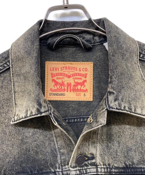 LEVI'S（リーバイス）LEVI'S (リーバイス) Men's Space Dust Trucker Jacket/メンズ・スペース・ダスト・トラッカー・ジャケット ブラック サイズ:Sの古着・服飾アイテム
