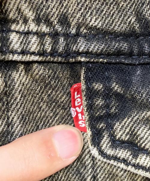 LEVI'S（リーバイス）LEVI'S (リーバイス) Men's Space Dust Trucker Jacket/メンズ・スペース・ダスト・トラッカー・ジャケット ブラック サイズ:Sの古着・服飾アイテム