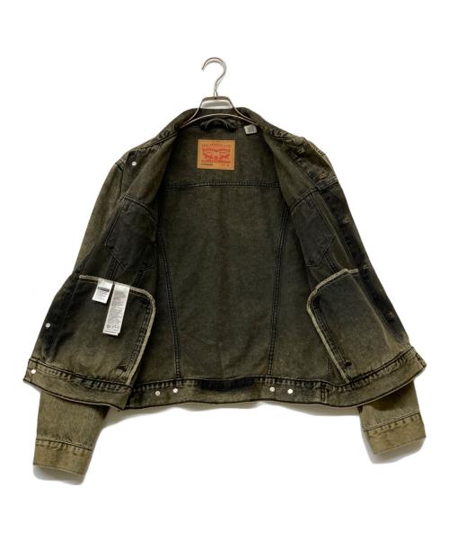LEVI'S（リーバイス）LEVI'S (リーバイス) Men's Space Dust Trucker Jacket/メンズ・スペース・ダスト・トラッカー・ジャケット ブラック サイズ:Sの古着・服飾アイテム